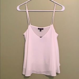 TOPSHOP White Tank Top Size 4 NWT